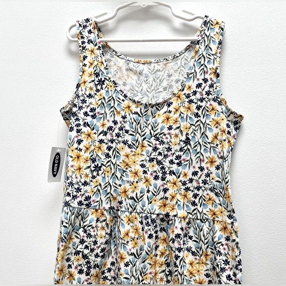 NEW Old Navy Jersey-Knit Printed Dress for Girls Size L (10-12) - Picture 4 of 5